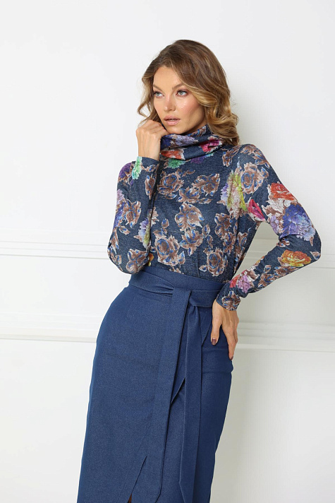 Водолазка прямая