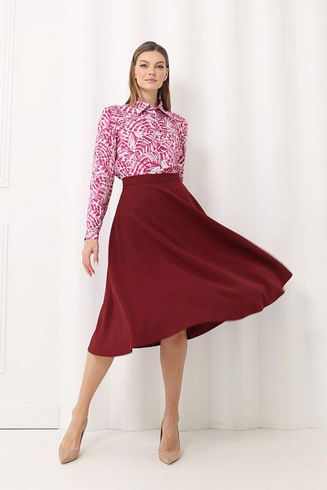 Юбка-полусолнце