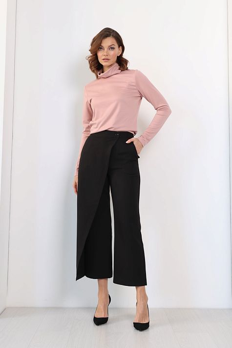 Брюки с запАхом на поясе