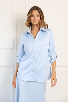 Рубашка в пижамном стиле