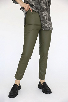 Брюки кожаные