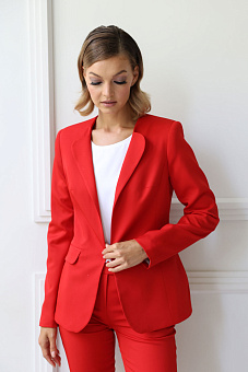 Жакет с застежкой на крючок