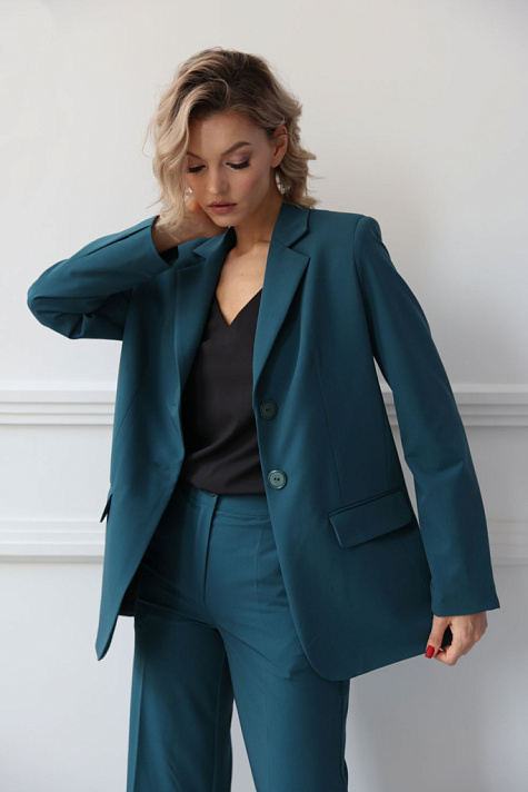 Жакет прямого кроя