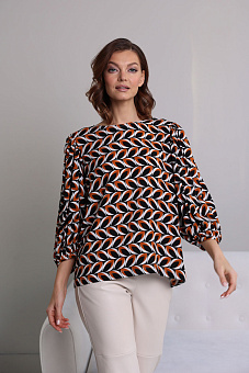 Блузка с пышными рукавами