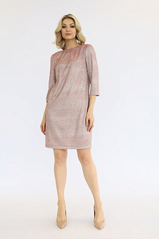 Платье с V-образным вырезом на спинке