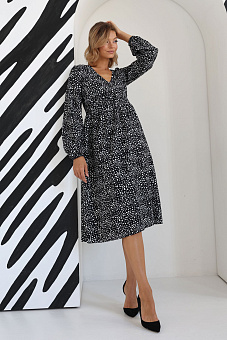 Платье с лифом на запах